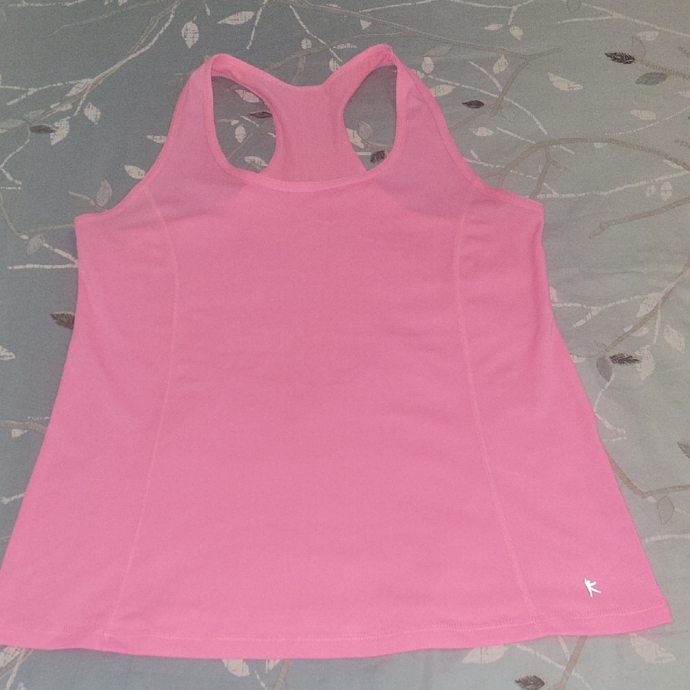 Danskin Pink Sleeveless Tank Top